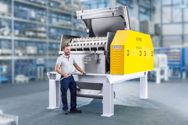 Schneidmühle Rotoplex von Hosokawa Alpine