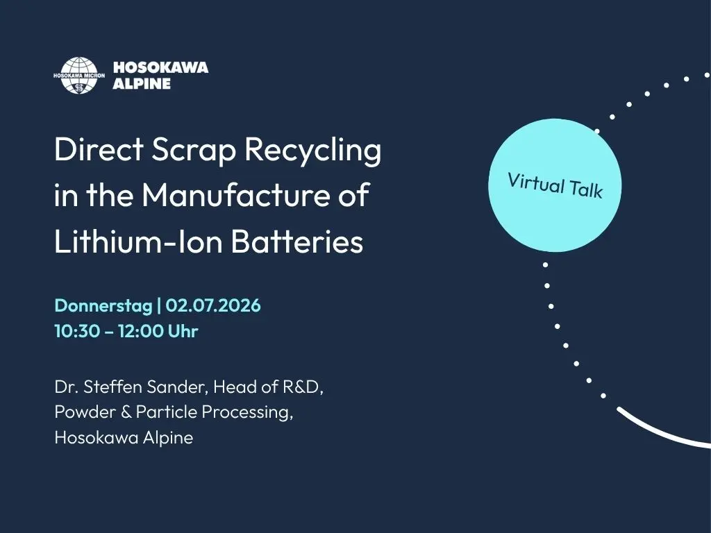 Direct Scrap Recycling in the Manufacture of Lithium-Ion Batteries