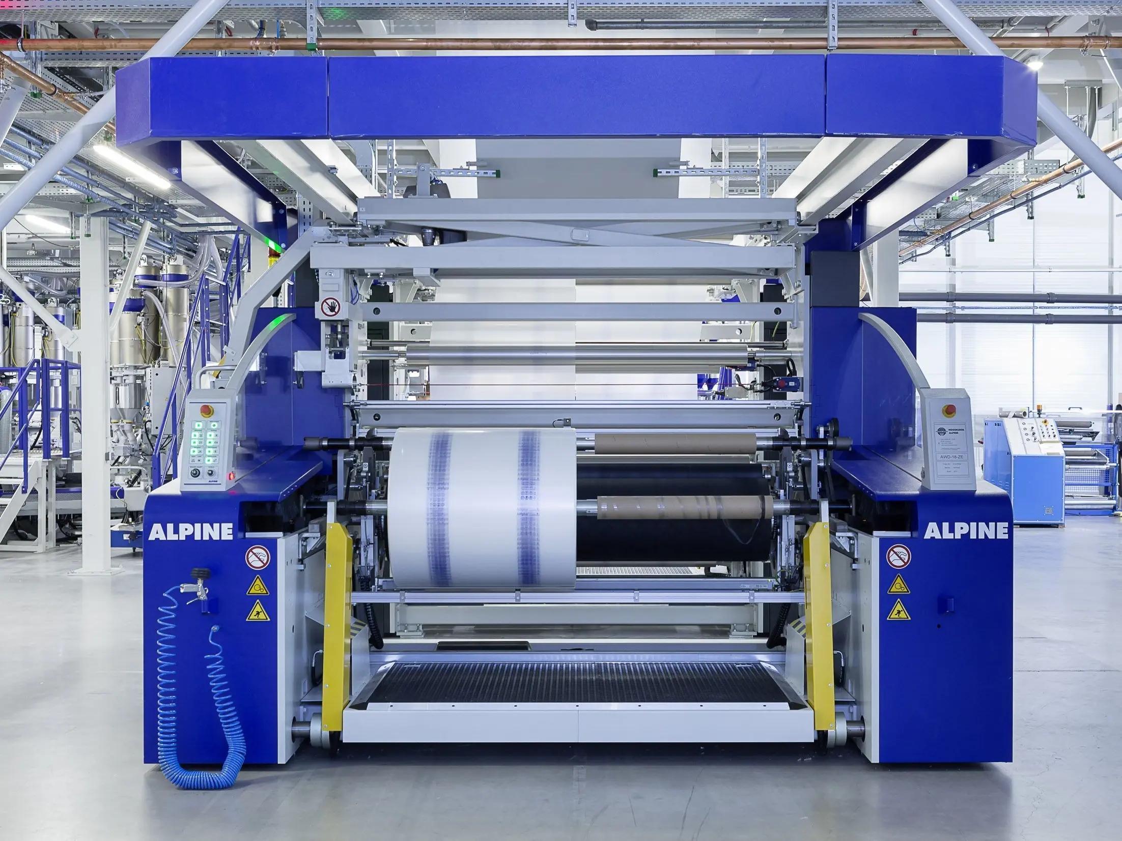 Alpine Folienwickler für hochpräzise Folienwicklung