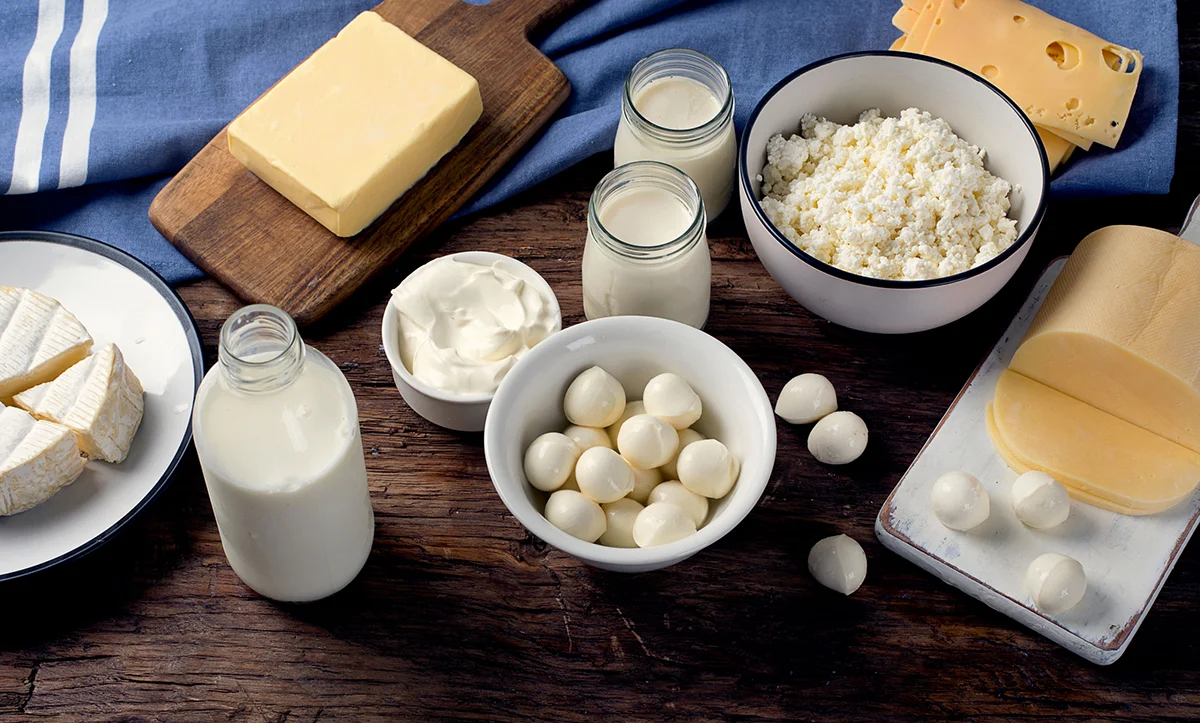 Lactose und Molkereiprodukte